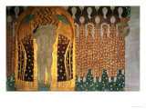 Here's a Kiss to the Whole World!, Detail of the Beethoven Frieze, 1902