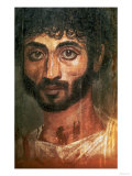 Mummy Portrait of a Man, from Fayum, Romano-Egyptian, 138-161 AD