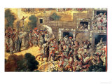 Buy Detail of the Attempt to Pull Down the Cross Facing the Idols at AllPosters.com