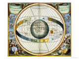 Map Showing Tycho Brahe