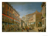 Buy The Arch of Triumph of St. Mary in the Main Street of Madrid at AllPosters.com