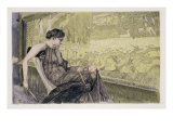 Buy Penelope Weaving a Shroud for Laertes Her Father-In-Law While She Awaits the Return of Her Husband at AllPosters.com