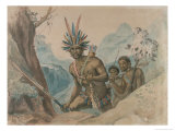 Buy Chief of the Bororenos Preparing for an Attack at AllPosters.com