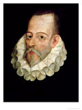 Buy Portrait of Miguel De Cervantes Y Saavedra 1600 at AllPosters.com