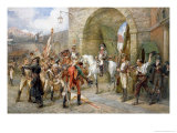 Buy An Incident in the Peninsular War, Napoleon Entering a City at AllPosters.com