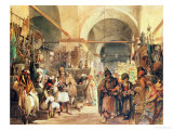 Buy A Turkish Bazaar, 1854 at AllPosters.com