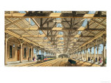 Buy New Station, Lime Street, Entrance to the Tunnel and Booking Offices at AllPosters.com