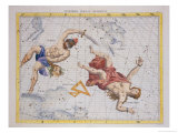 Buy Constellation of Perseus and Andromeda, from "Atlas Coelestis," by John Flamsteed, Pub. in 1729 at AllPosters.com