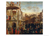 The Miracle of the Relic of the True Cross on the Rialto Bridge, 1494