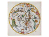 Buy Plate 27 from "Atlas Coelestis," by John Flamsteed, Published in 1729 at AllPosters.com