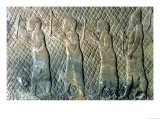 Relief Depicting Musicians, Assyrian, from Nineveh, Iraq, circa 695 BC