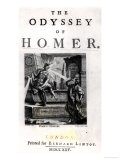 Buy Title Page for "The Odyssey" by Homer at AllPosters.com