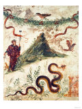 Bacchus Standing Before Vesuvius