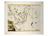 East Indies: Sea and Coastal Chart Extending from Southern India to Japan