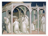 Buy The Saint Frees a Monk Possessed, Detail from the Life of Saint Benedict, in the Sacristy, 1387 at AllPosters.com