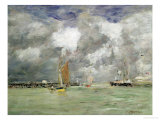 High Tide at Trouville, circa 1892-96