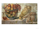 Still Life with Bowls of Fruit and Wine-Jar, from the 
