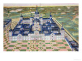 Buy Plan of the Monastery of El Escorial, from "Civitates Orbis Terrarum" at AllPosters.com