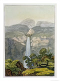 Buy River Vinagre Waterfall, Near the Puraci Volcano, Nova Granada, Brazil at AllPosters.com