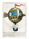 Design for a Hot-Air Balloon with a Diameter of 120 Feet to Take off at Dijon, circa 1784