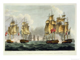 Buy Capture of La Pomone, L'Engageante and La Babet, April 23rd 1794 at AllPosters.com