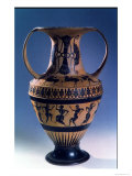 Buy Attic Black Figure Amphora Depicting Dancers, circa 535-38 BC at AllPosters.com