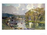 Along the Seine at Meudon, circa 1893