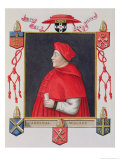 Buy Portrait of Thomas Wolsey Cardinal and Statesman from "Memoirs of the Court of Queen Elizabeth" at AllPosters.com
