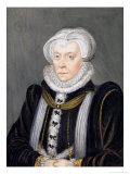 Portrait of Margaret Douglas Countess of Lennox from "Memoirs of the Court of Queen Elizabeth"