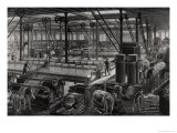 Buy The Main Workshop of the "Rime Et Renard" Factory at Orleans, from "Les Grandes Usines" by Turgan at AllPosters.com
