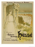 Reproduction of a Poster Advertising the Opera