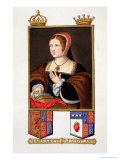 Buy Portrait of Margaret Tudor Queen of Scotland from "Memoirs of the Court of Queen Elizabeth" at AllPosters.com
