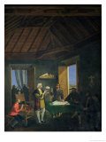 Buy Conversation in the Franciscan Monastery of Santa Maria De La Rabida at AllPosters.com