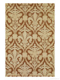 "Fleur-De-Lis," Reproduction Wallpaper Designed by S. Scott and Produced by Cole and Sons