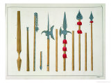 Buy Lances, Spears, Halberds and Partisanes from "A History of the Development and Customs of Chivalry" at AllPosters.com