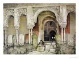 Buy Entrance to the Hall of the Two Sisters, from "Sketches and Drawings of the Alhambra," 1835 at AllPosters.com