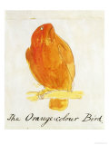 Buy The Orange Colour Bird, from "Sixteen Drawings of Comic Birds" at AllPosters.com