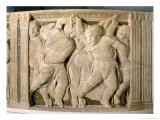 Buy Post-Restoration Panel No.VII from the Exterior Pulpit of Prato Cathedral, 1438 at AllPosters.com