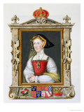Buy Portrait of Jane Seymour 3rd Queen of Henry VIII from "Memoirs of the Court of Queen Elizabeth" at AllPosters.com