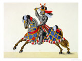 Buy A Knight at a Tournament, Plate from "A History of the Development and Customs of Chivalry" at AllPosters.com