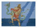 Constellation of Ophiuchus Group, from "Uranometria"