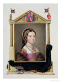 Buy Portrait of Catherine Howard 5th Queen of Henry VIII from "Memoirs of the Court of Queen Elizabeth" at AllPosters.com