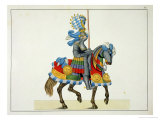 Buy A Knight on His Way to a Tournament, Plate of a History of the Development and Customs of Chivalry at AllPosters.com
