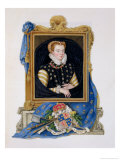 Buy Portrait of Mary Queen of Scots from "Memoirs of the Court of Queen Elizabeth," Published in 1825 at AllPosters.com