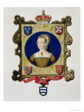 Buy Portrait of Katherine Parr 6th Queen of Henry VIII as a Young Woman at AllPosters.com