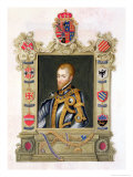 Buy Portrait of Philip II King of Spain (1527-98) from "Memoirs of the Court of Queen Elizabeth" at AllPosters.com