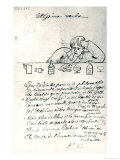 Buy Ultissima Verba, Drawing of Arthur Rimbaud at AllPosters.com