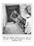 Howard Carter Removing Treasures from the Tomb of Tutankhamun