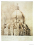 Buy Florence Cathedral from the East, from "Fragments D'Architecture Du Moyen Age Et De La Renaissance" at AllPosters.com
