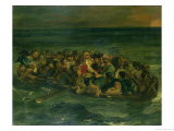 Sketch for the Shipwreck of Don Juan, 1839 Giclee Print